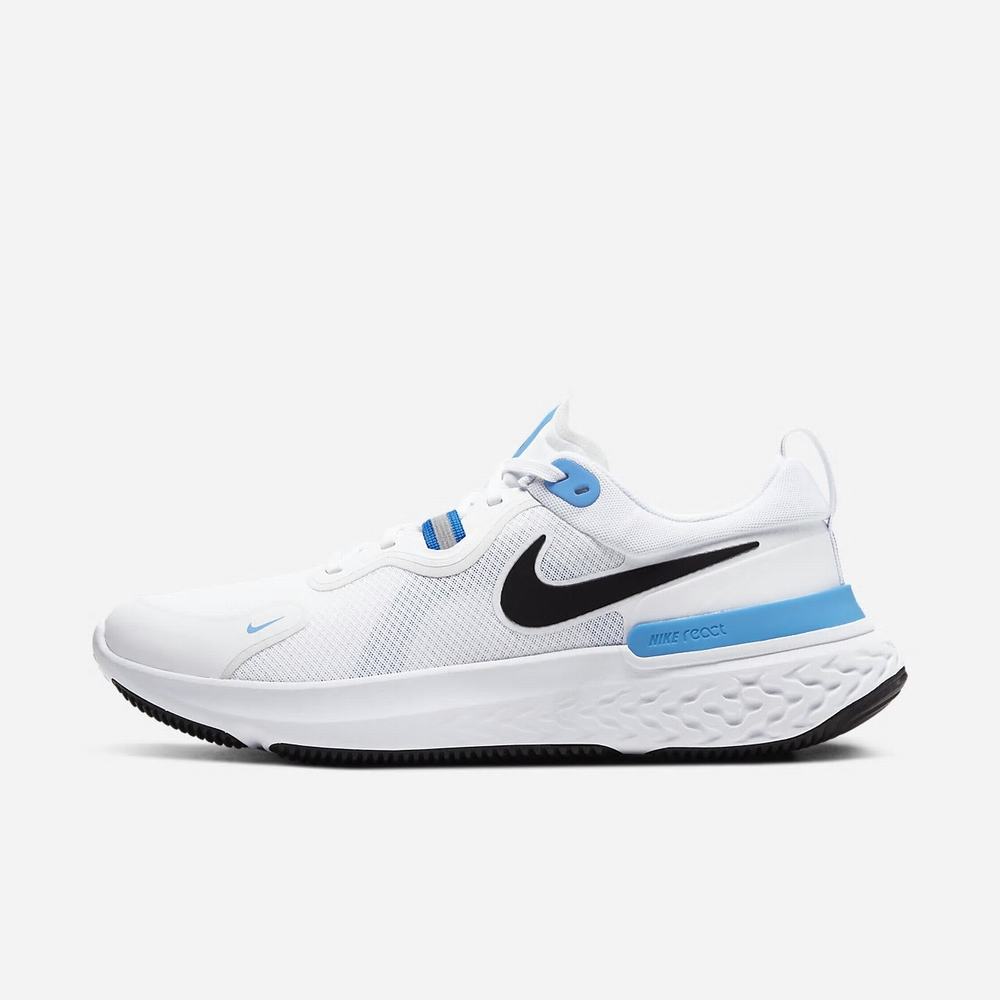 Chaussure De Running Nike React Miler Blanche 7615-280 White/Photo Blue/Black Homme | PEI-76339275